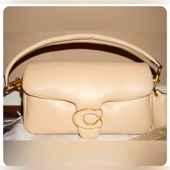 Coach Handbags - Coach Pillow Tabby Shoulder Bag 26 Ivory NEW